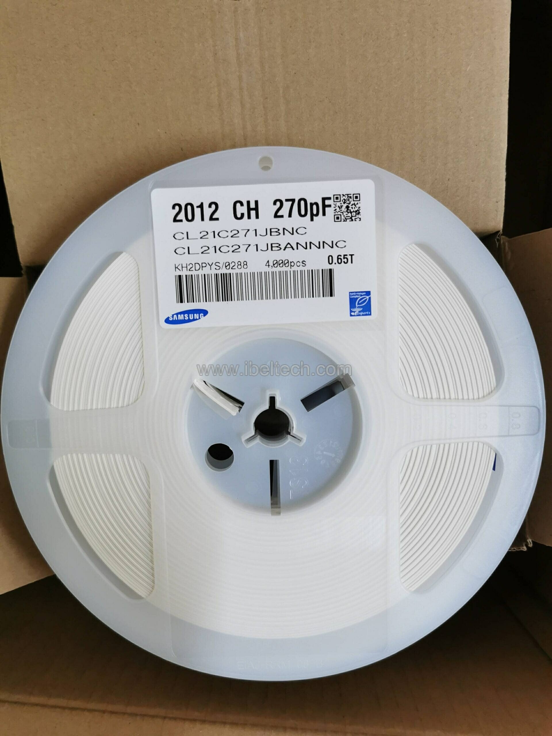 0805 1000pF 50V COG 5% / CL21C102JBCNNNC