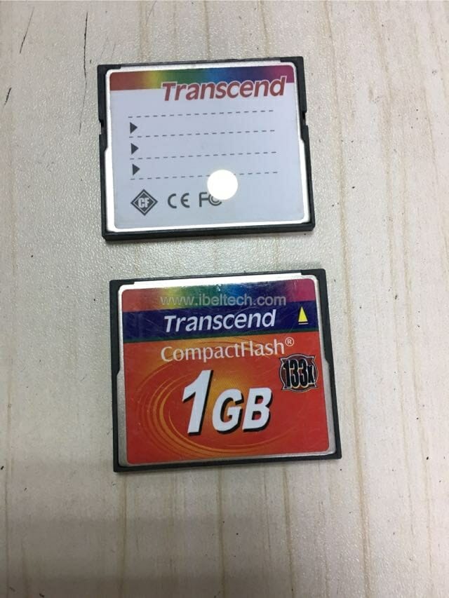Transend CF card 1G/512MB 133X 80X