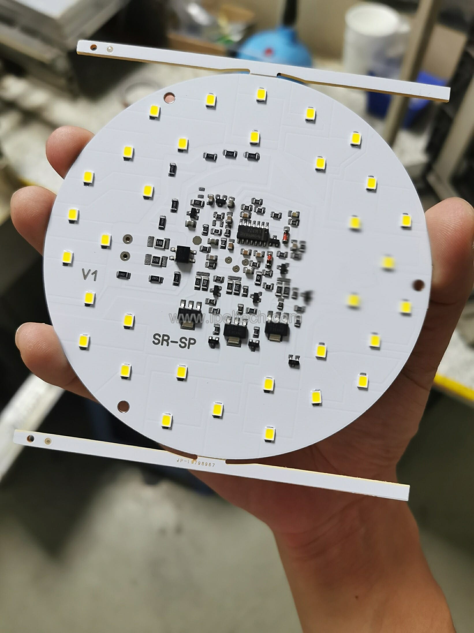 round pcba lighting board